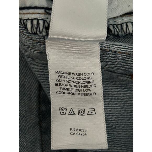 NWOT Kenneth Cole Reaction Straight Leg Ankle Med Wash Denim Mid-Rise Jeans -10 - Picture 8 of 14